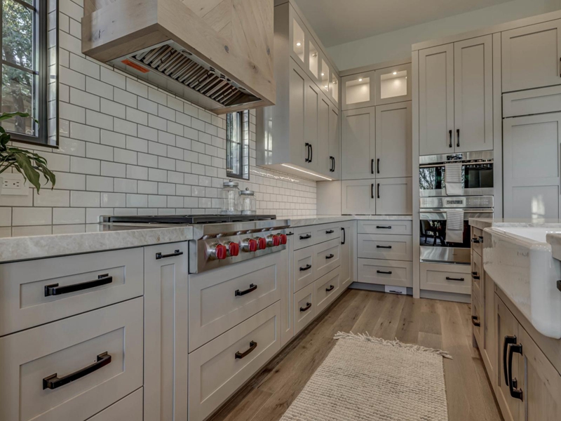 YALIG mobili da cucina moderni e minimalisti Shaker bianco opaco di alta qualità