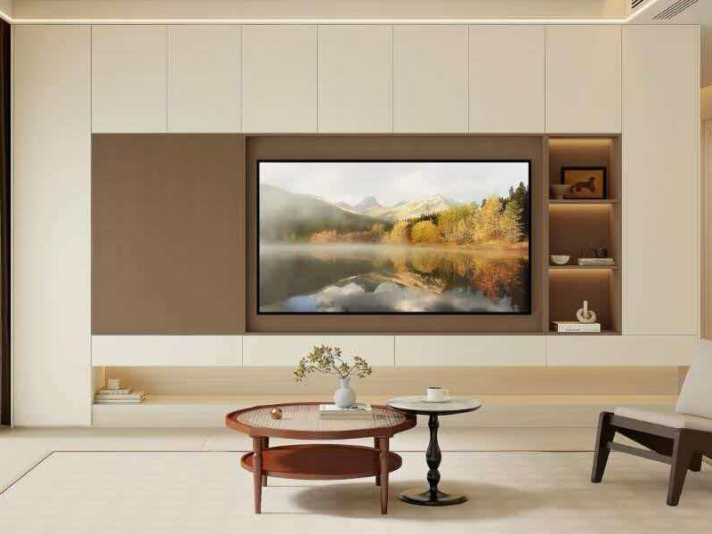 wood cabinets for living room