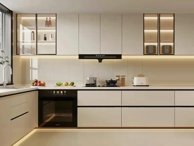 Modern Design L Shaped Kitchen Cabinets