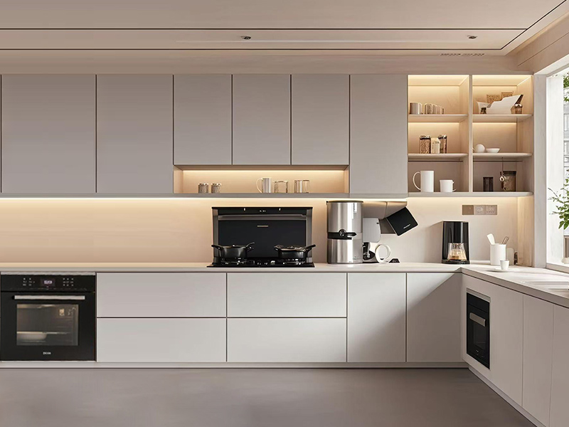 Arredamento per la casa personalizzato, lussuoso, pratico, con interni logici, moderno mobile da cucina